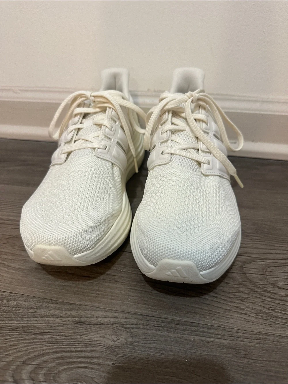 Women’s Adidas Dreamstrike Lightweight Knit Running Shoes - Cream